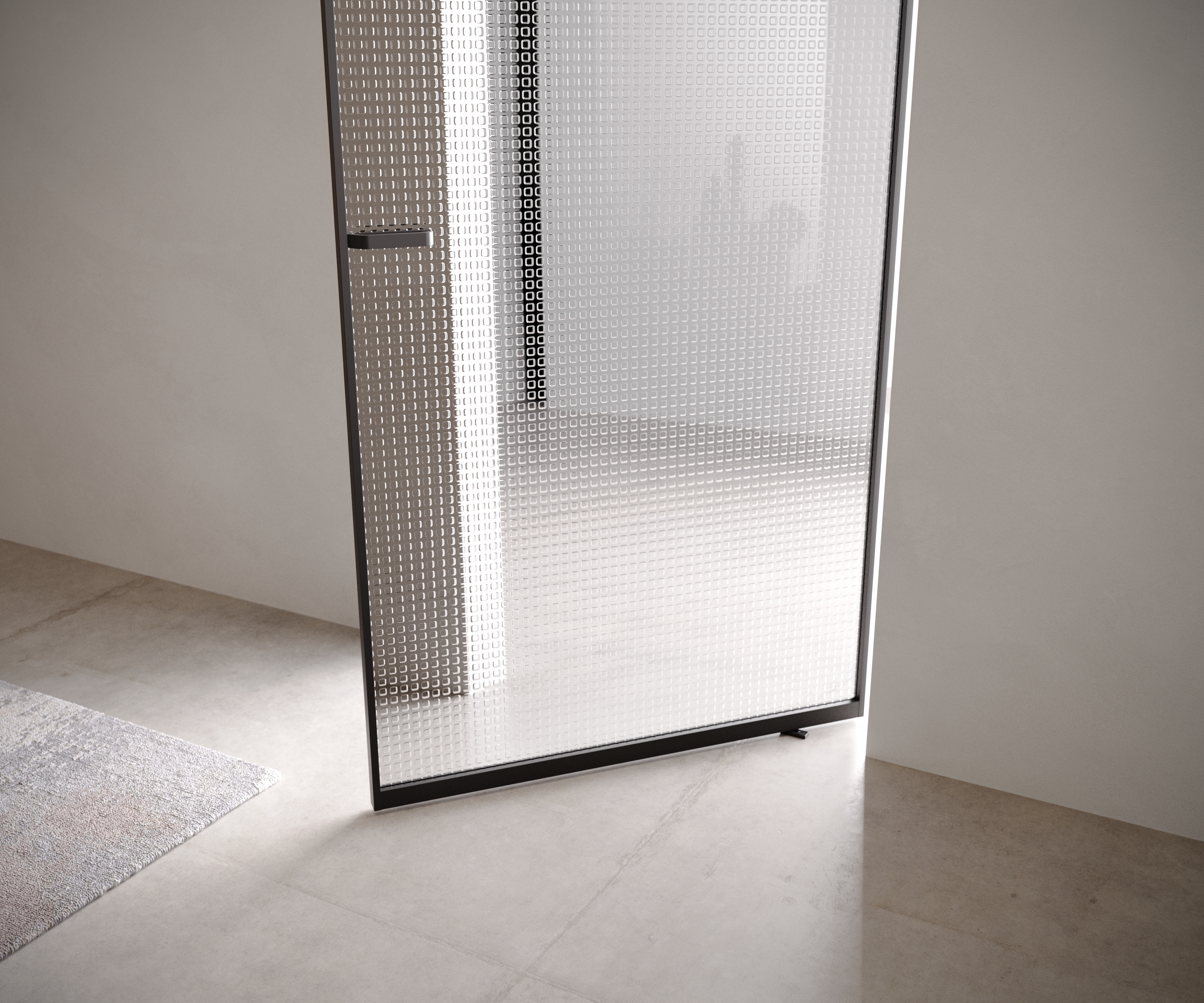 MIDORI - FRAMED PIVOT DOOR | Metalglas app